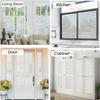 Frosted Striped Cellophane Office Partition Glass Film Balcony Decorative Window Sticker Semi-perspective Glass Film