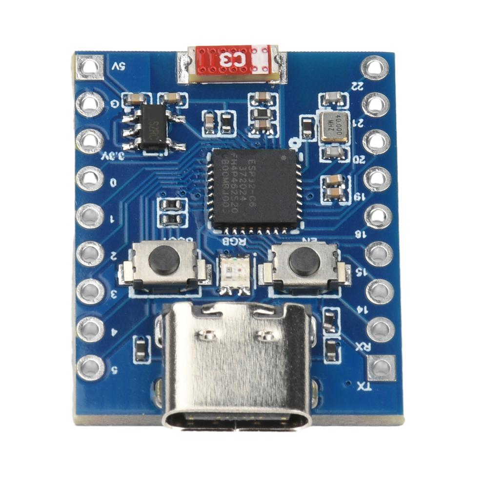 ESP32 C6 TINY Mini Development Board ESP32-C6FH4 Wifi BT Module ESP32 Development Board Type C