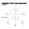 Gifts for Men Women Mini Star Projector Night Light, Nebula Ceiling LED Lamp, USB Flexible Bedside Reading Light Starry Sky Car Interior Ambient Lamp