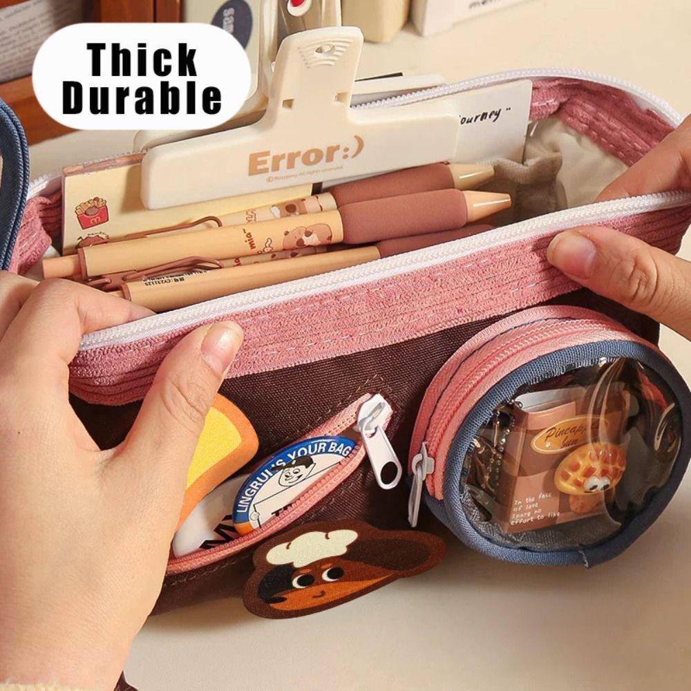 Multilayer Pen Bag Multifunctional Pencil Box New Pencil Case  Student Gift