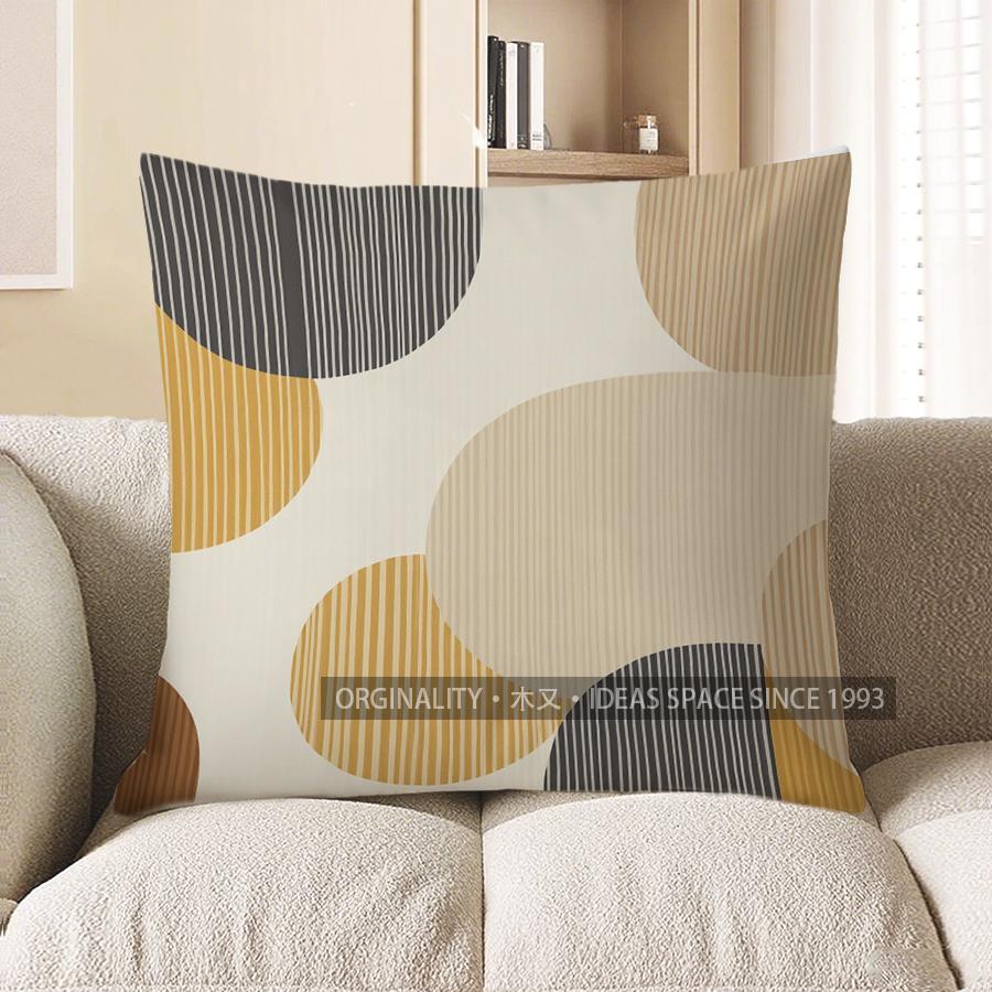 Home Decor Modern Geometric Pattern Pillow For Home Decor Pattern Cushion Cover Suitable For Sofa Bedroom Car Pillow Cover