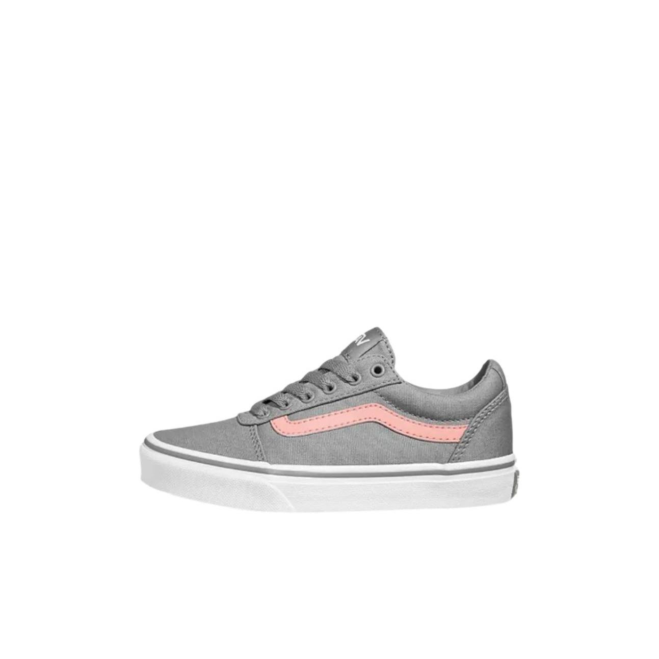 

Vans Ward Kids Grey Pink Kids Sneakers VN0A3TFWF8T 27.5