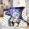 JOJO Anime Flannel Blanket Warm,Comfortable,Suitable for Bedrooms,Sofas,Beds,Chairs,Picnics,Travel