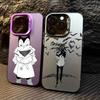 Comic B-Billy Bat Phone Case Color Silver Shell For IPhone 17 16 15 14 13 12 11 Pro Max Plus