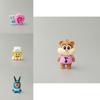 Set Gioco con Figure di Spongebob e Patrick Stella Con Portachiavi Accessori Per Collezionisti