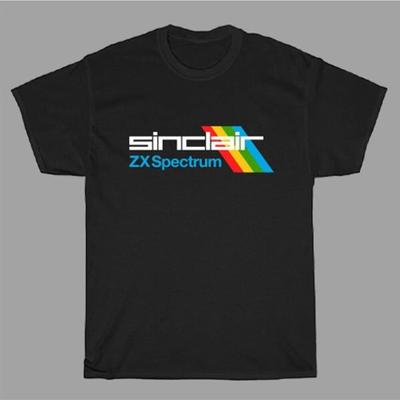 Sinclair ZX Spectrum Retro Gaming Odzież Unisex Koszulka Letnia Unisex 2026 Oddychająca Czysta Wygodna i Codzienna