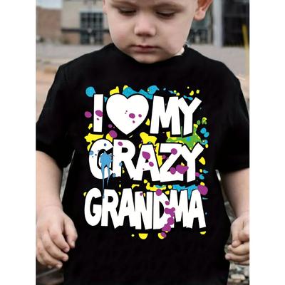 Children's Fashion with Letters T-Shirt for a Boy Girl Clothes Short Sleeve Girls Summer Clothes Harajuku Top Oversized T-Shirt