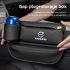 Car Leak Proof Storage Box Auto Seat Gap Phone Key Boxes For Volvo Xc60 Xc90 V40 V60 S60 XC40 V50 V90 S80 C40 V70 XC70 C30 EX90