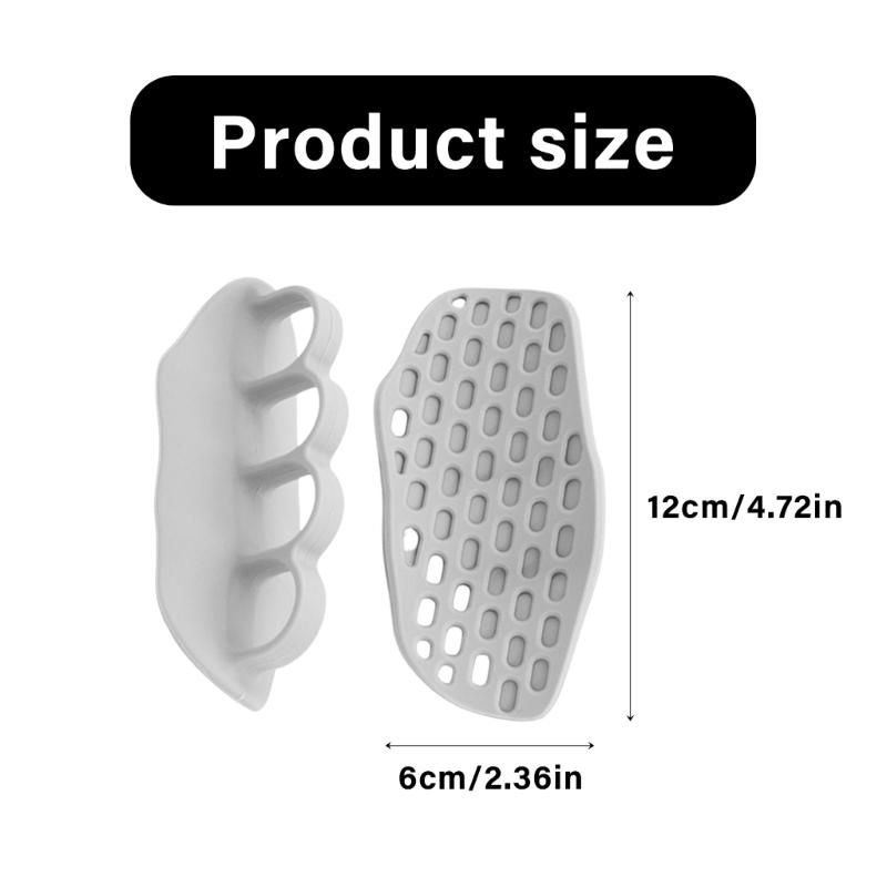 2pack Silicones Grip Gloves Gym Fitness Heavy Gloves Weightlifting Gloves for Enhancing Gym Performances