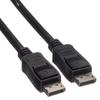 Câble DisplayPort - Value - 1,5 m - Noir - Support 4K - 4096x2160 à 60Hz