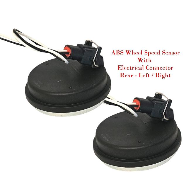 2 xABS Wheel Speed Sensor + Connector  Rear L/R  Fits 2016- Kia Cadenza FWD