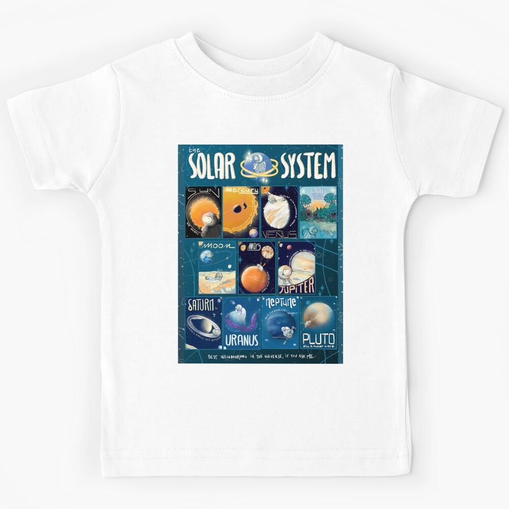 The solar system: best neighbourhood in the universe Kids T-Shirt 140