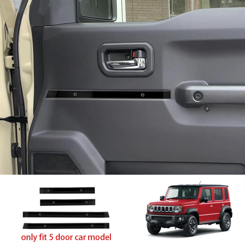 FOR SUZUKI Jimny Nomade 5/SIERRA 3 2025 Inner Door Bowl Under Panel ide Handle strip Protector Cover Interior Accessories