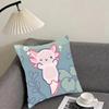 Salamander Cute Cushion Cover Pillowcase Ultra Soft Skin Friendly Fabric Cloud Like Comfort & Concealed Zipper