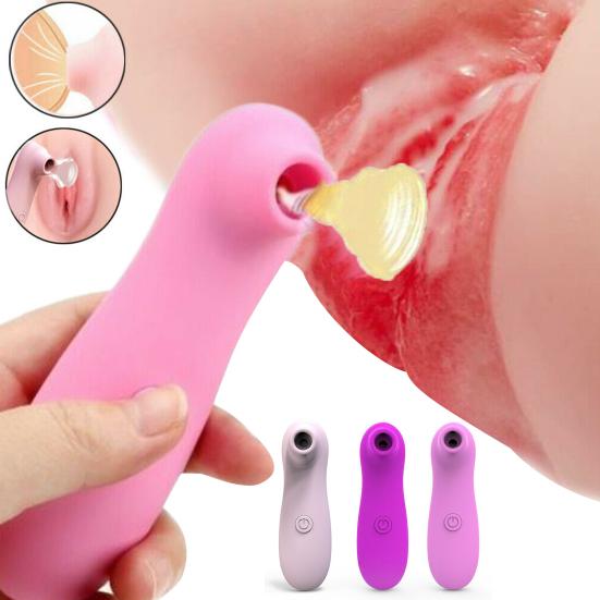 Vibrerbar sugevibrator G-punkt utvidelsesmassasjeapparat Masturbator Voksne Sexleketøy