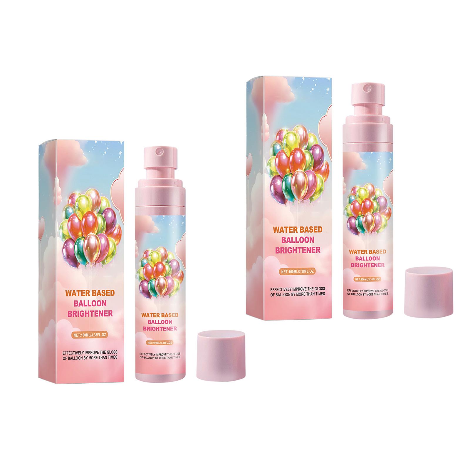 

100 мл водостойкий осветлитель для воздушных шаров, усилитель блеска воздушных шаров, яркий спрей для вечеринок и фестивалей A2
