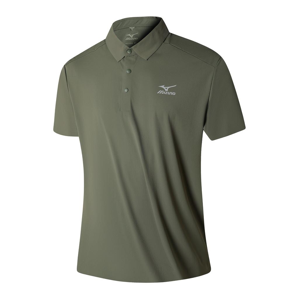 Mizuno Polo Shirts Unisex Lapel Moderate Straight Fit A2CA3143