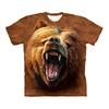 Tiger Animal 3D Print T-Shirts Men Women Fashion Hip Hop Short Sleeve T Shirt Oversized Tees Harajuku Male Tops Man Clothing