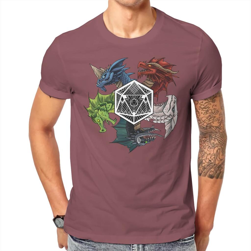 DND Chromatic T Shirt Homme Unisexs Tshirt Cotton Unisex Tops