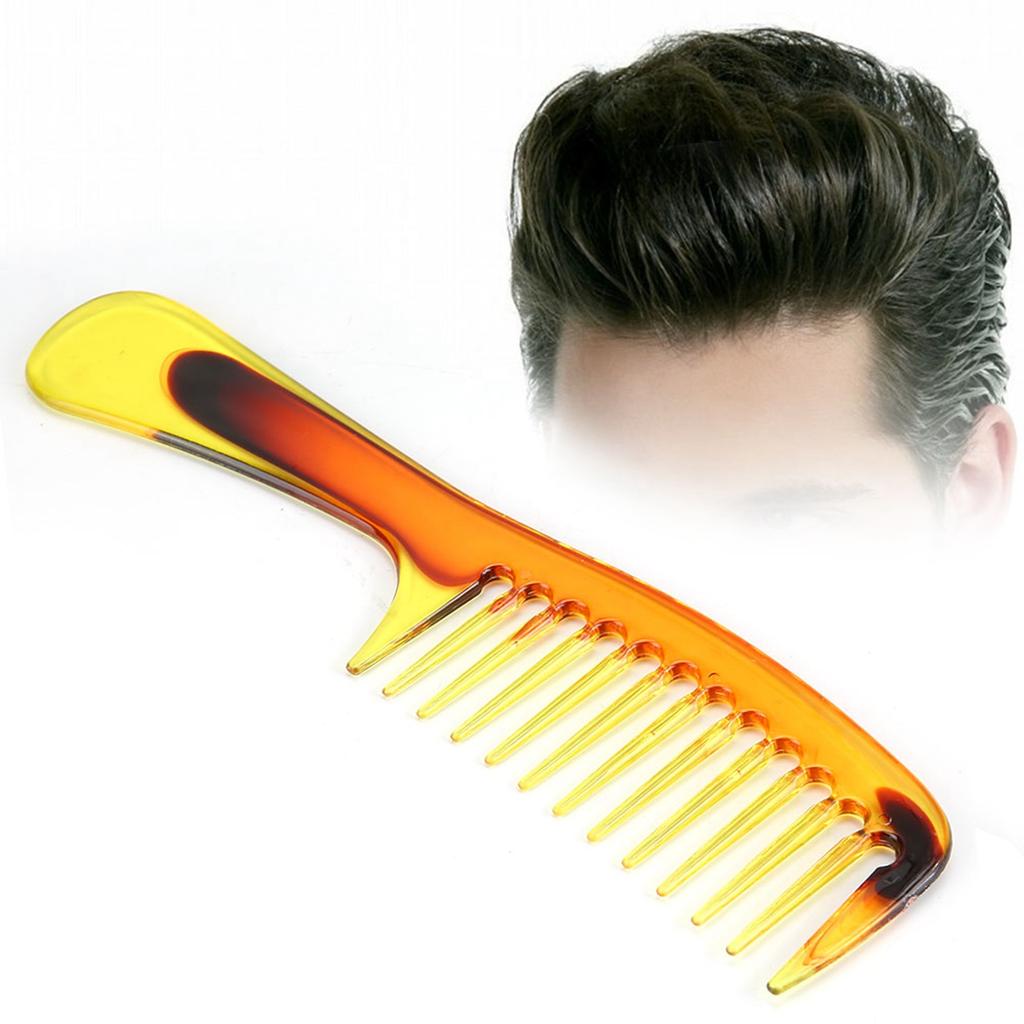 Dry Wet Wide Tooth Salon Hairstyle Detangling Comb Hairdressing Rake Comb