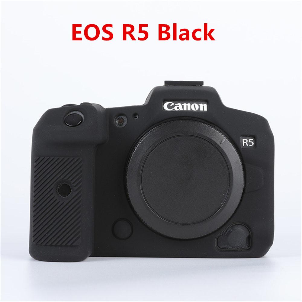Soft Silicone Armor Camera Body Case For Canon EOS R10 R50 R100 R5 R6 R6II R7 R8 RP Protective Rubber Cover