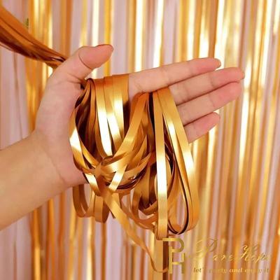 Top Matte Birthday Party Decoration Backdrop Foil Tassel Fringe Curtain Kids Adult Photo Booth Baby Shower Wedding Glitter Drape