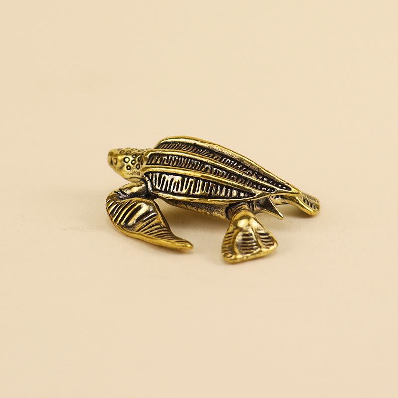 Attract Wealth And Treasure, Turtle Ornaments, Brass Handicrafts