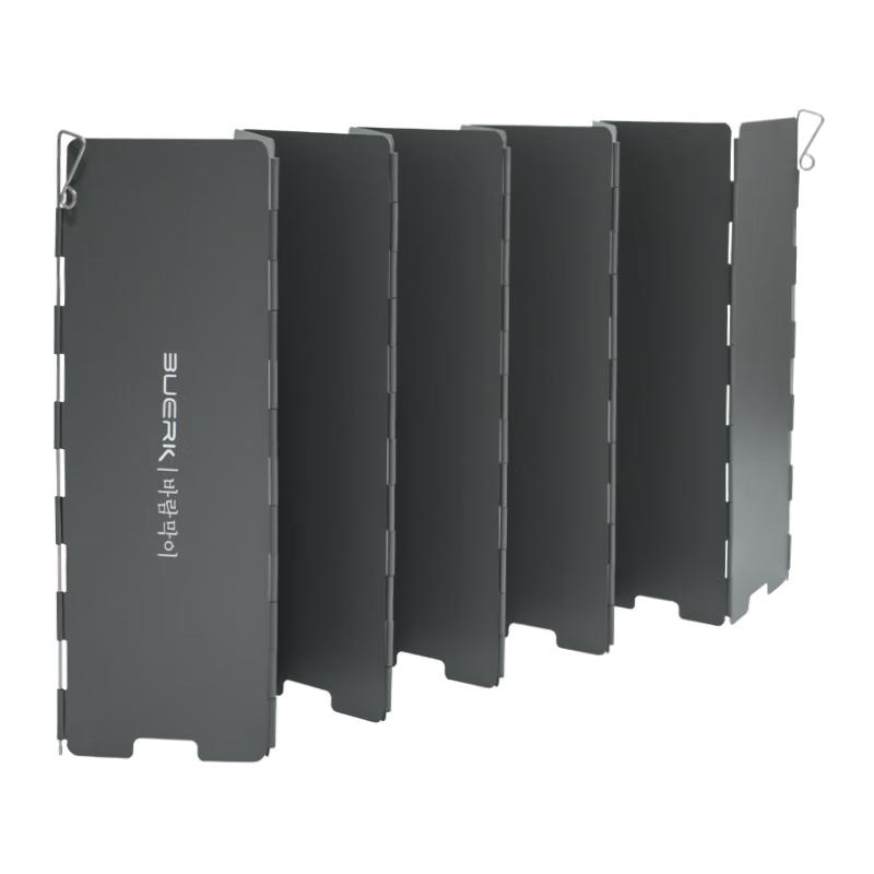 BUERK 10-Panel Foldable Camping Stove Windshield