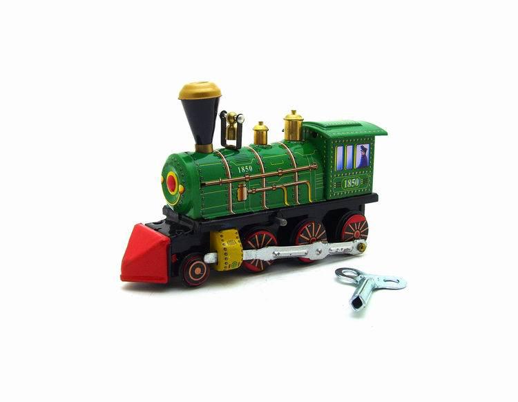 MS441 Tinplate Train Ornament - Spring Craft & Photography Prop