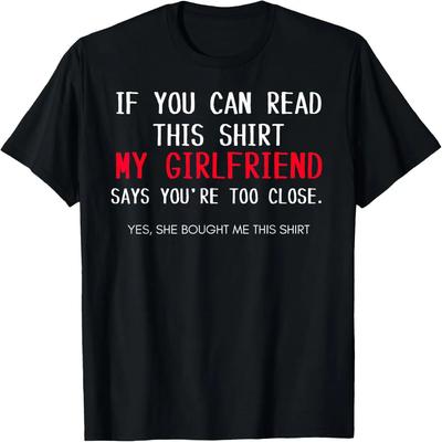 Funny Relationship Couples Shirt - Girlfriend_Boyfriend Gift