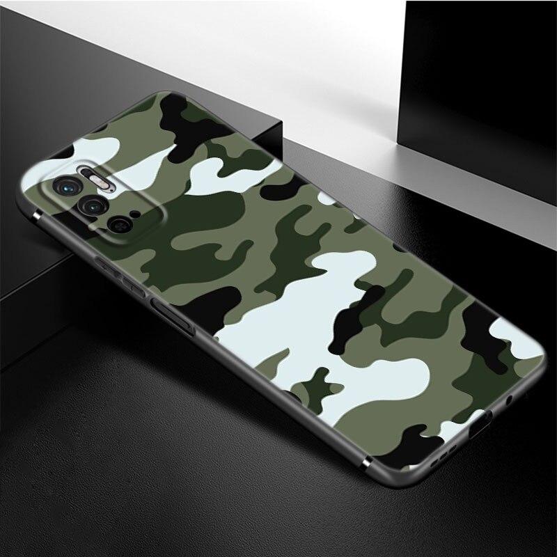 Camouflage Pattern Camo Military Army Phone Case For Xiaomi Redmi Note 11 10 9 8 Pro 11T 5G 10T 10S 9S 9T 9i 9C 9A 8T Cover