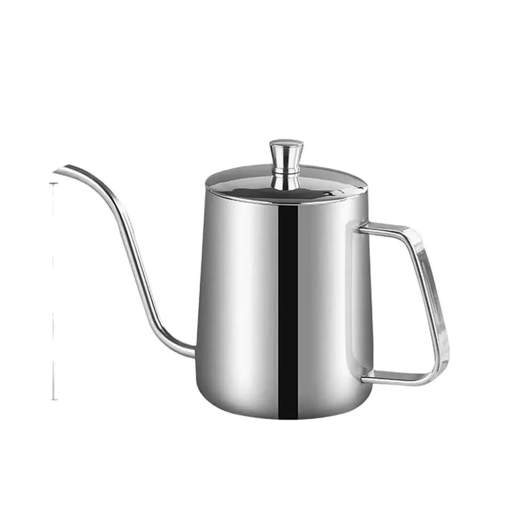 Stainless Steel Pour-over Coffee Maker Hanging Ear Hand Brewing Pot Household Long-spout Fine Mouth Kettle Drip Kettle Long Pot