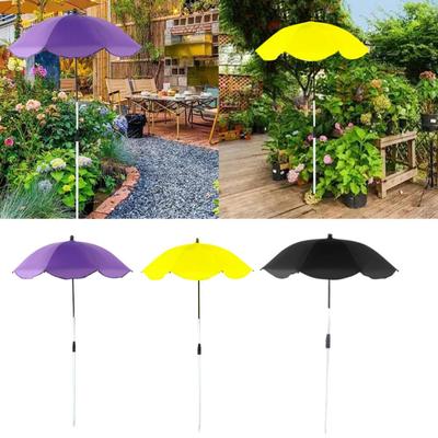 Pflanzenschirm für den Außenbereich, Schattenabdeckung, höhenverstellbares Vordach, teleskopisch für Garten, Rasen, Terrasse, Blumen, Topfpflanzen, Hof, wiederverwendbare Dekoration