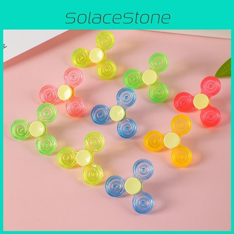 Stressrelief Plastic Spinner Toy For Children And Adults In Desk Decor