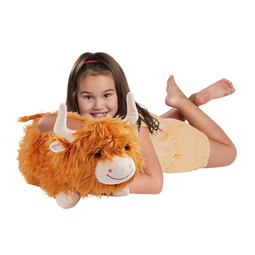 Pillow Pets 18"""" Highland Cow Pl   schtier