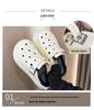 2026 Women's Summer EVA Closed-Toe Half-Slippers - Non-Smelly, Versatile, Fashionable Outdoor Footwear
