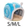 Pet Cat Bed Kitten Cave Unique Non Slip Bottom Playing for Indoor Cats Lightweight Winter Bed Puppy Kennel Cat House