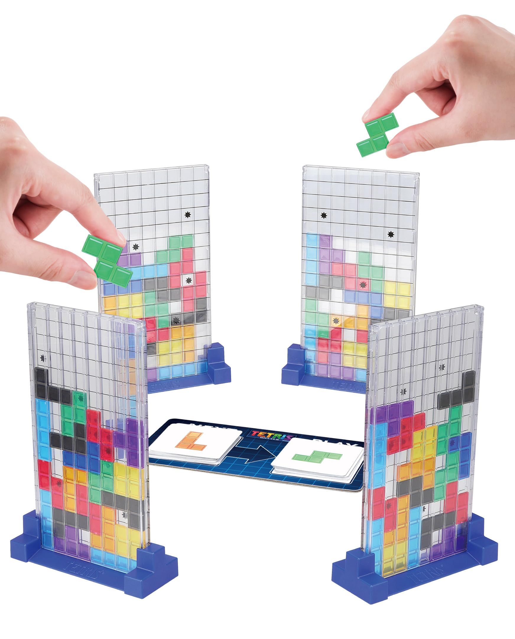 MegaHouse Tetris Board Game (Ages 8+)