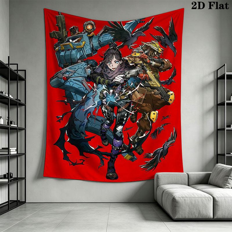 Apex Wall Hanging Printed Fabric Blanket Decorative Tapestries for Bedroom Living Room Home Decor