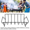 Rib Rack Non Stick Coated Chicken Steak Roasting Stand Barbecue Tool Beef Ribs Grill