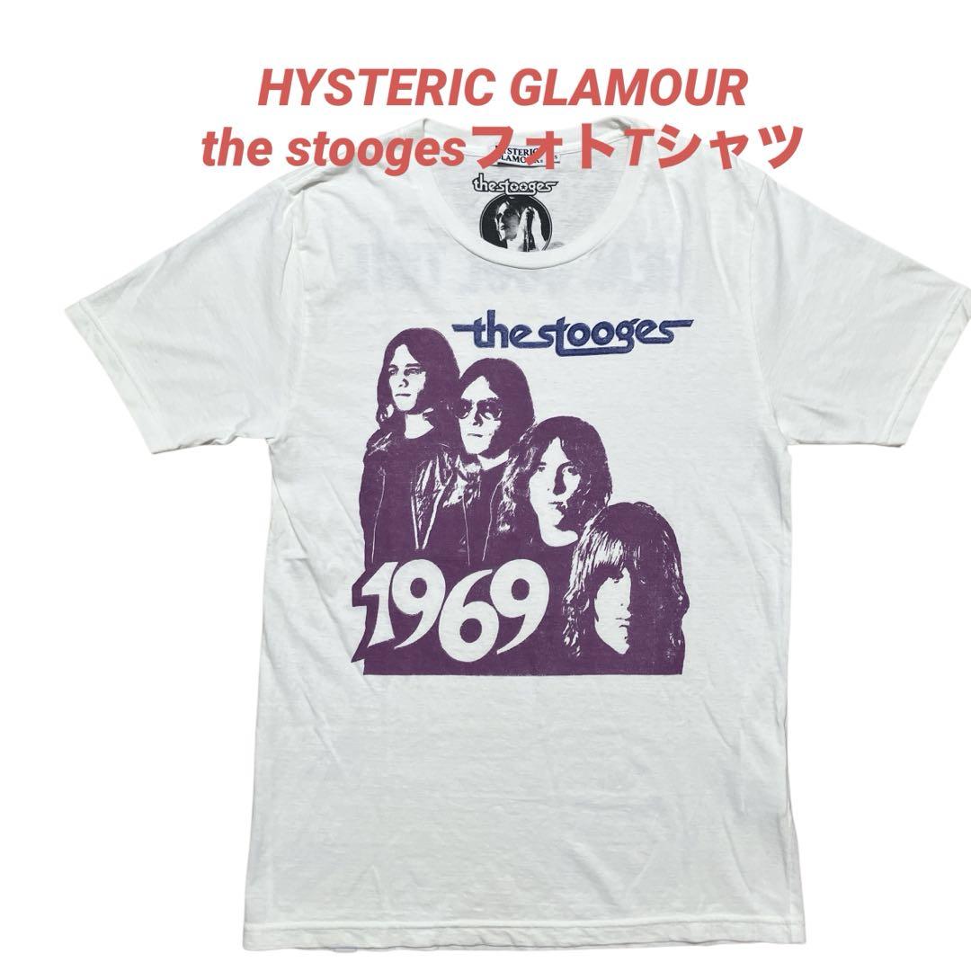 

[USED] Used Hysteric Glamour Stooges Photo T-shirt White