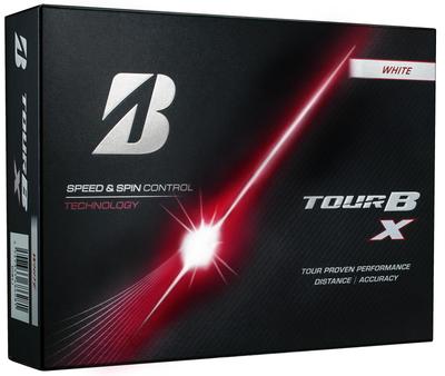 BRIDGESTONE TOUR B X Golf 2026 Pack of B6WXJ Balls, Model, 12, White,