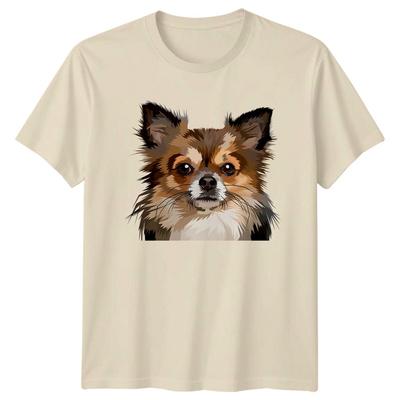 Rasa psa Chihuahua Zwierzę domowe Męski T-shirt Damski T-shirt graficzny