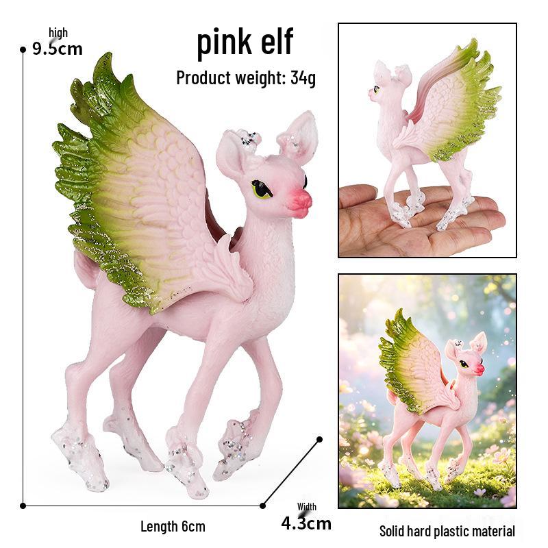 European Mythology Pegasus & Unicorn Model Toy Ornament