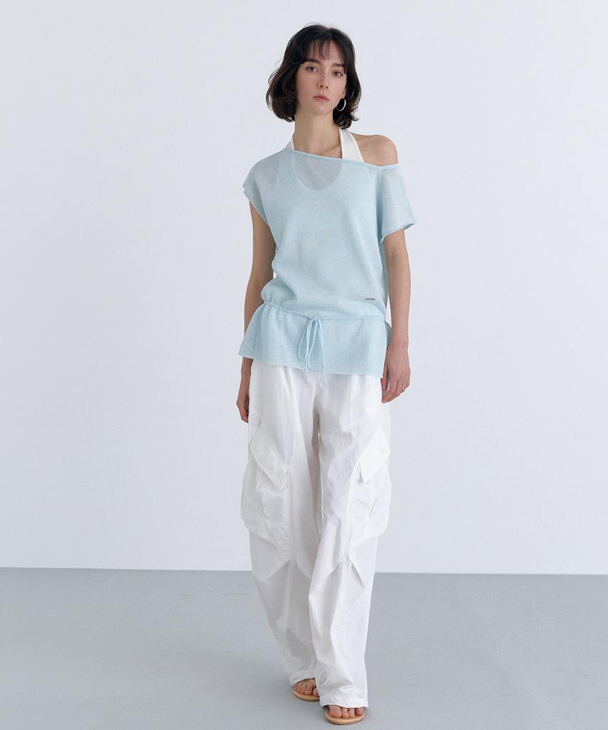 CLO'ET Asymmetrical Loose Fit Knit Top + 3 Colors