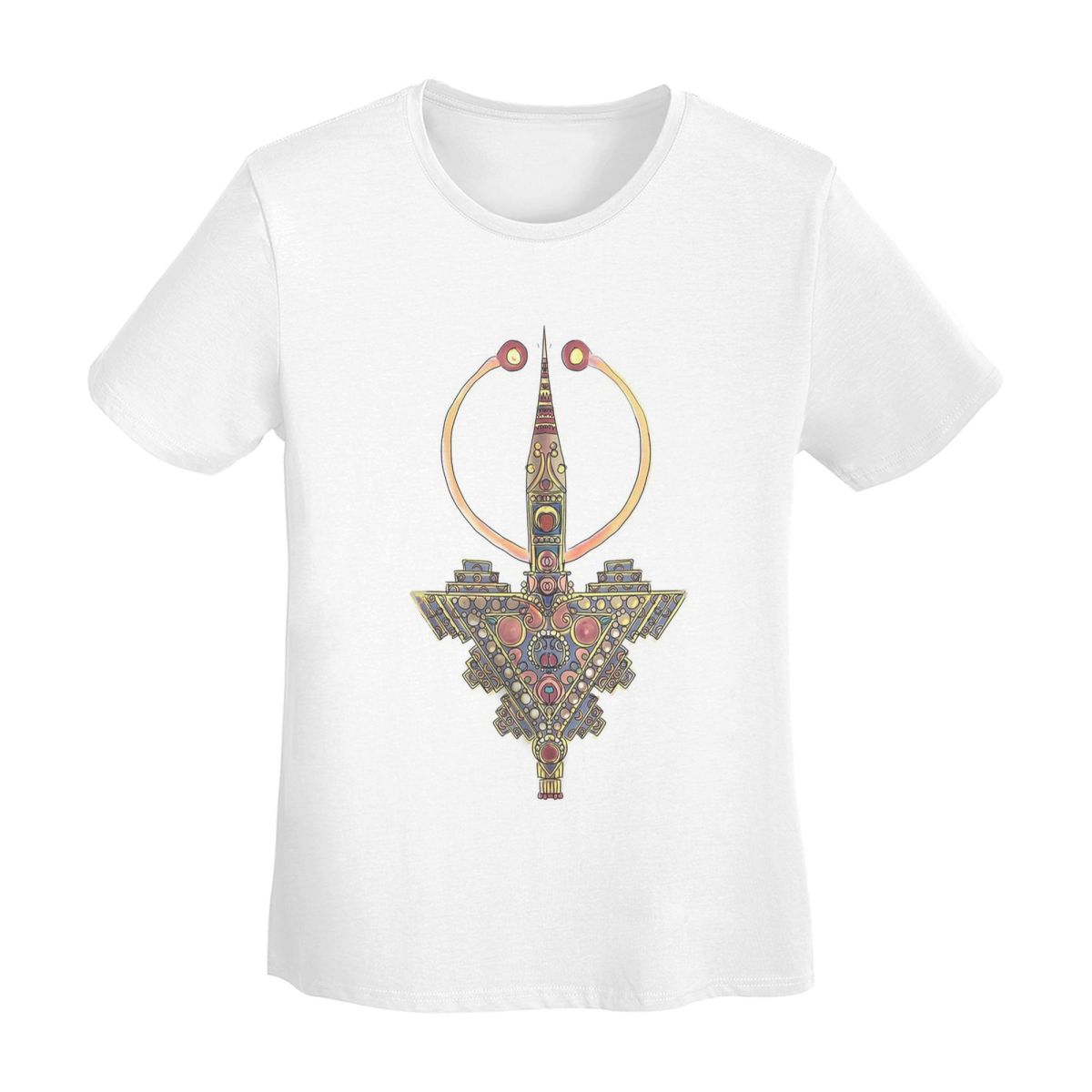 

Kabyle Jewelry Amazigh Morocco TShirt Women Short Sleeve T Shirts Crew Neck Streetwear Cotton Summer Tees Streetwear S