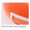 2 In 1 U-shaped Pillow Cartoon Soft Cute Fruit Neck Pillow Breathable Ergonomic Fruits Deformation Pillow Outdoor Activities