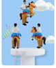Disfraz Inflable de Caballo Divertido para Festivales y Actuaciones