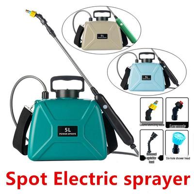 5L Rechargeable Electric Shoulder-Mounted Sprayer for Gardening, Watering, and Disinfection