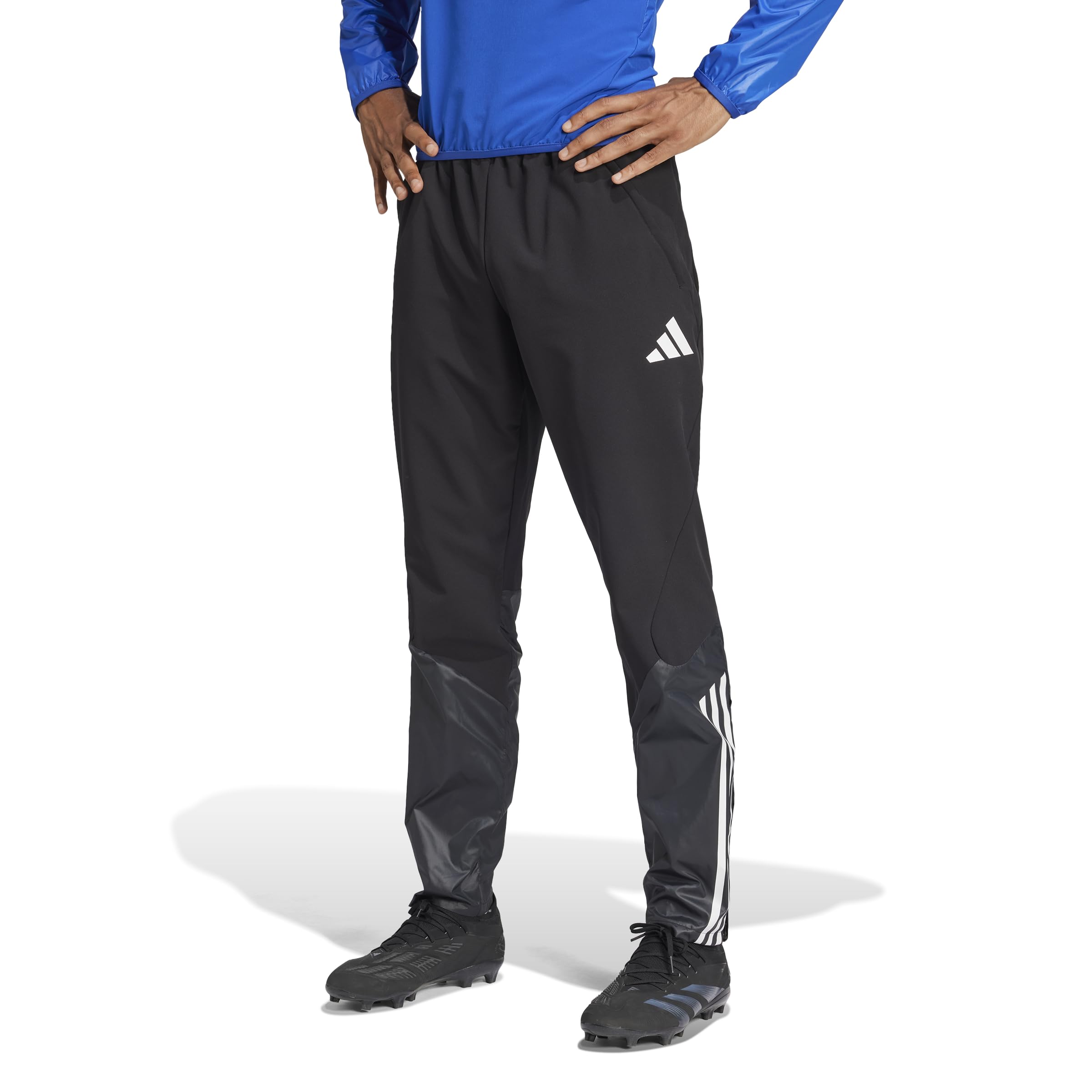 Длинные тренировочные брюки Adidas для футбола KRX43 Размер M Брюки, Мужские, Черный/Белый (JC6276)
